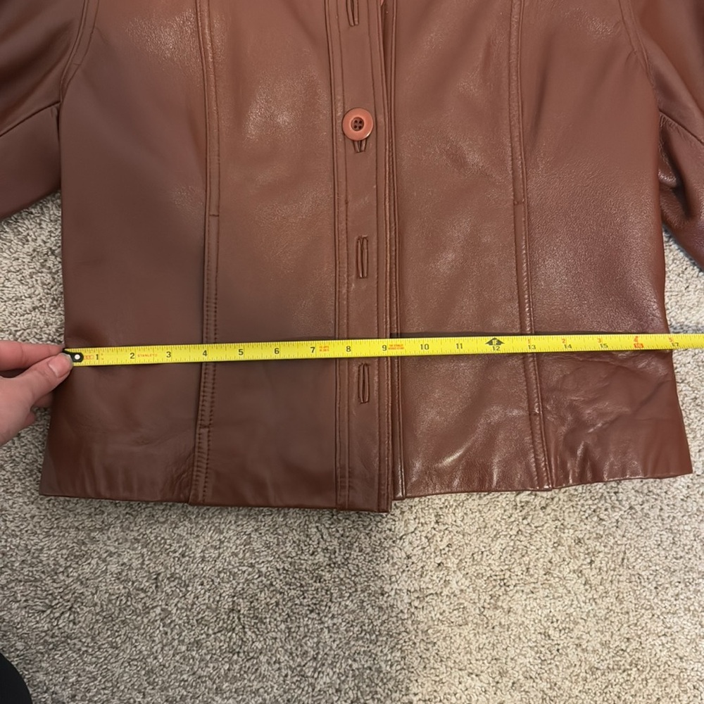 Wilson’s Button Up Leather Jacket - image 8